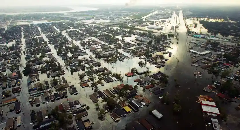 Flooded
