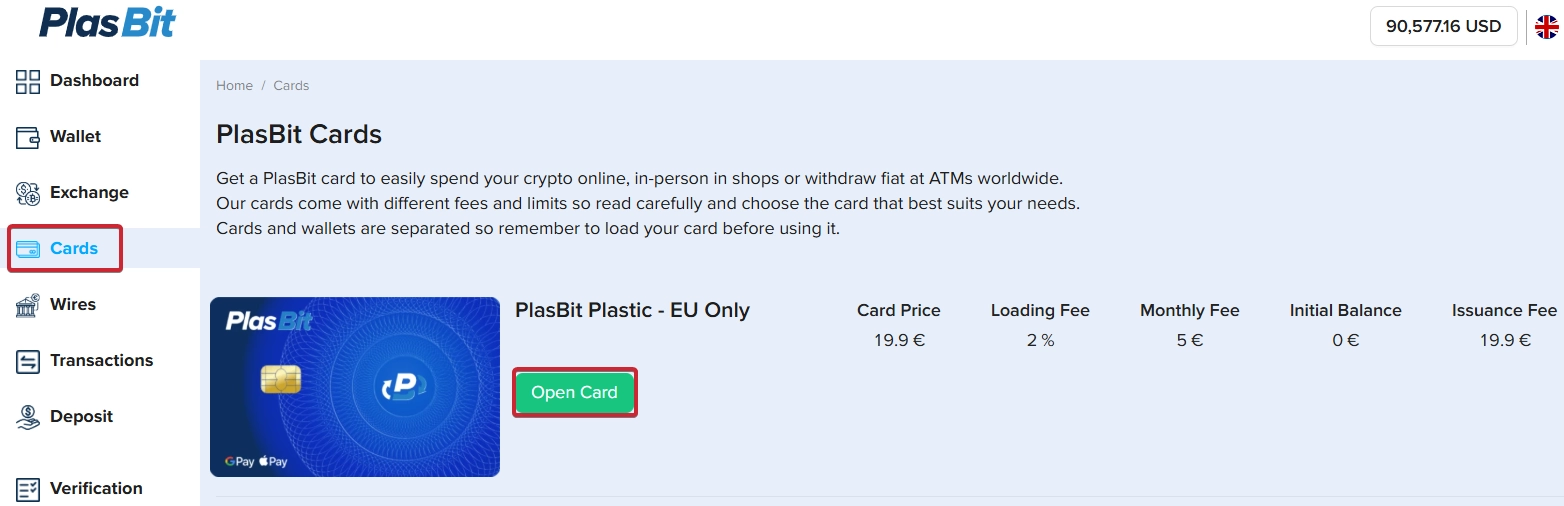 Can I withdraw from an ATM with a crypto card?