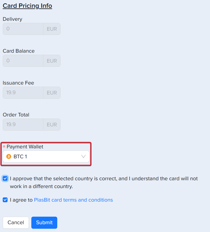 Can I withdraw from an ATM with a crypto card?