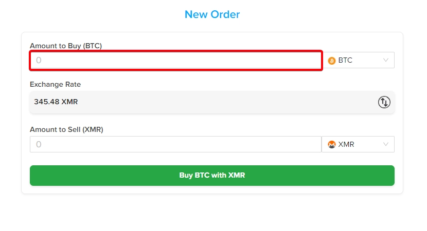 exchange monero to btc